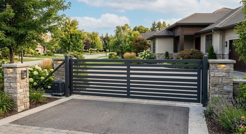 Automatic Gate Installation in Naperville, IL