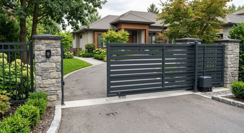 Driveway Fence Installation in Mcdonough, GA