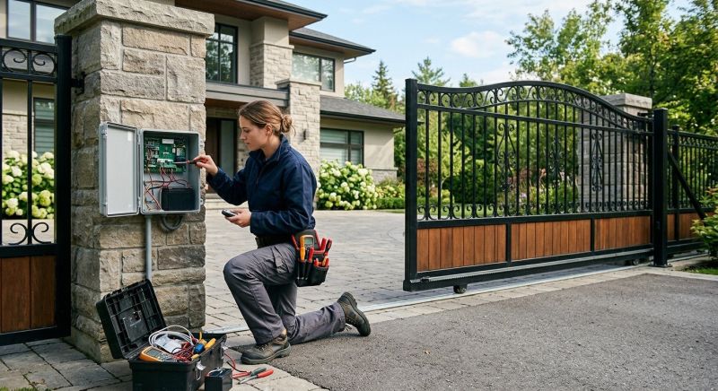 Driveway Gate Service in Cary, NC