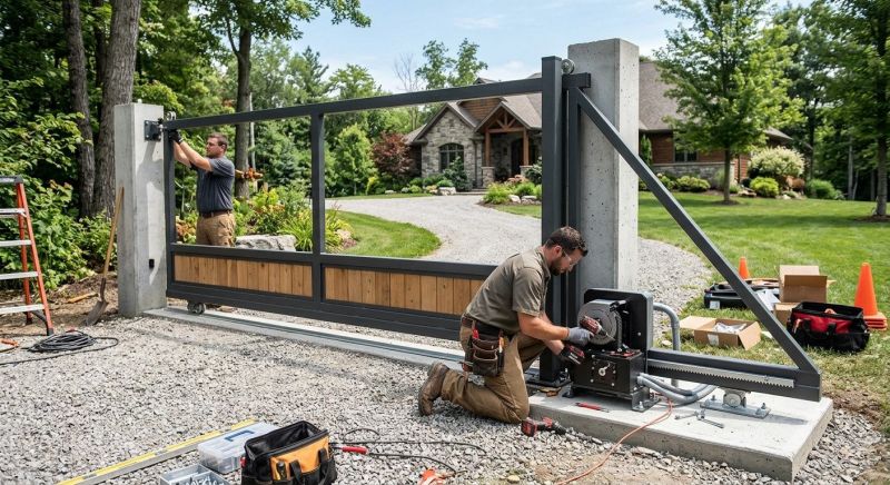 Electric Gate Installation in Seattle, WA