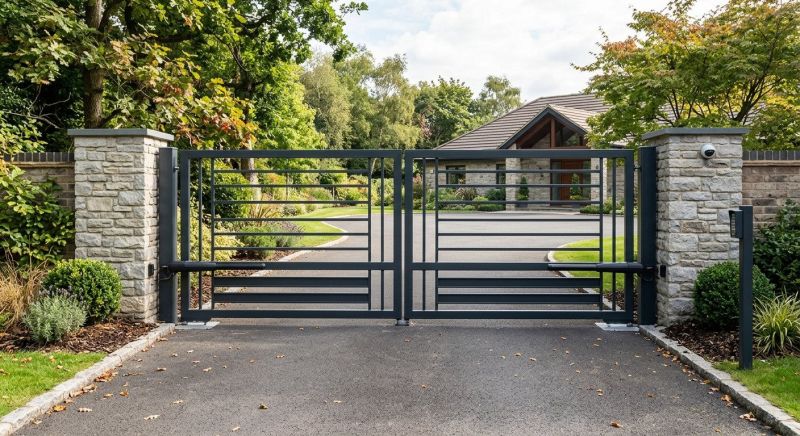 Entrance Gate Installation in Cary, NC