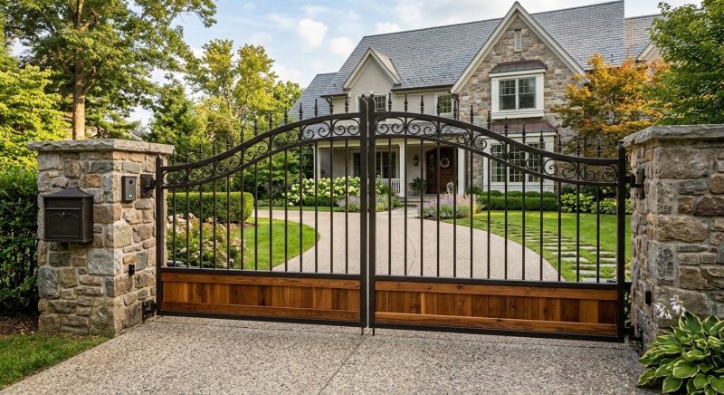 Entrance Gate Installation in Rockville, MD