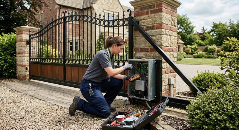 Gate System Installation in Roswell, GA