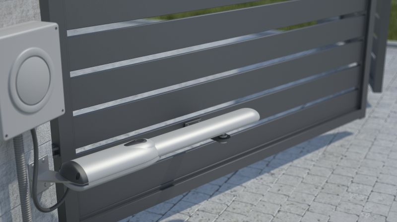 Motorized Gate Installation in Plano, TX