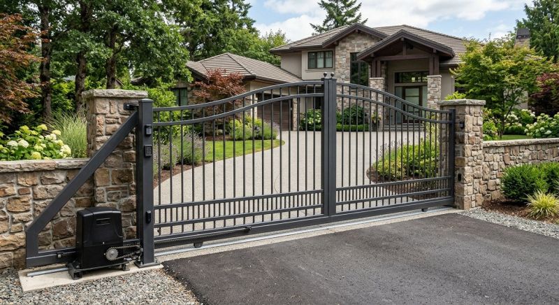 Entrance Gate Installation in Roswell, GA